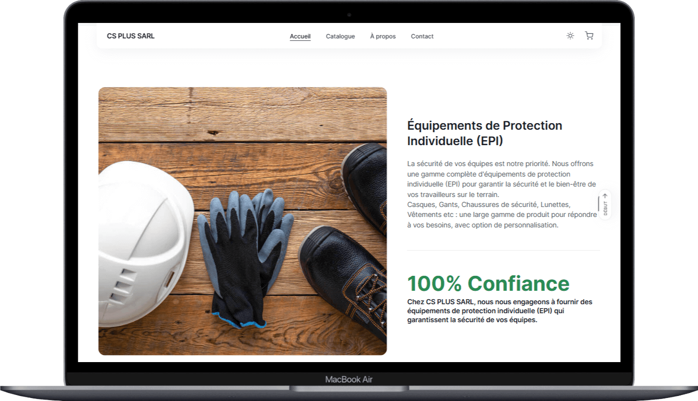 presentation projet CS PLUS SARL